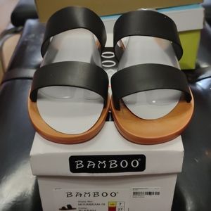 Bamboo sandals